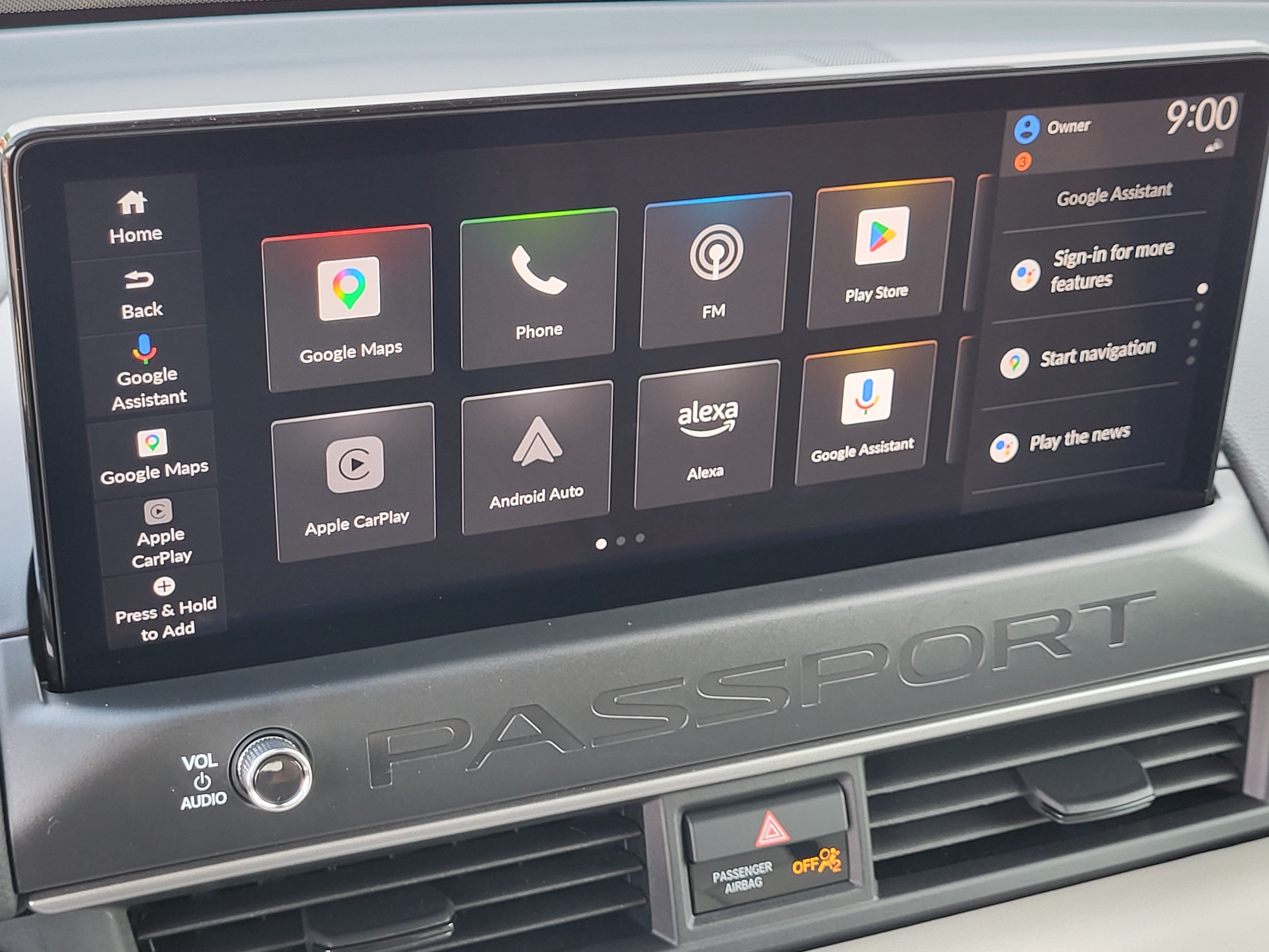 2026 Honda Passport RTL Towing