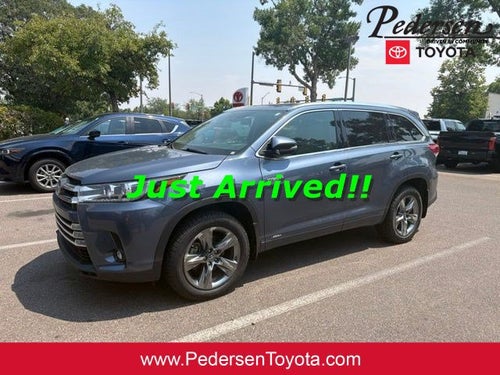 2019 Toyota Highlander Hybrid Limited Platinum