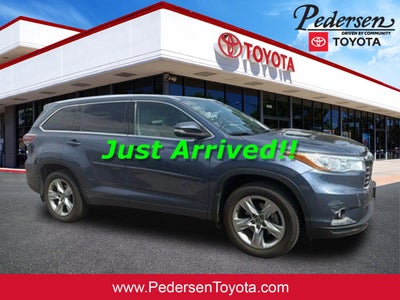 2016 Toyota Highlander Limited Platinum V6