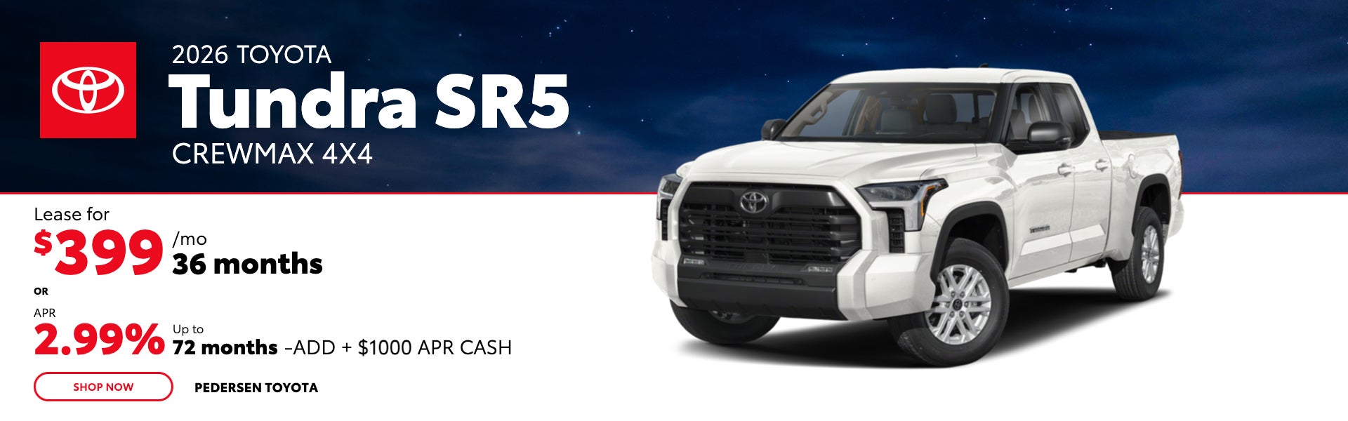 2026 Tundra SR5