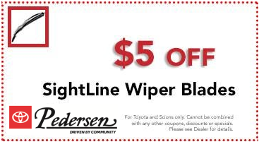 $5 Off SightLine Wiper Blades