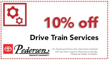 10% off Drive Train Services